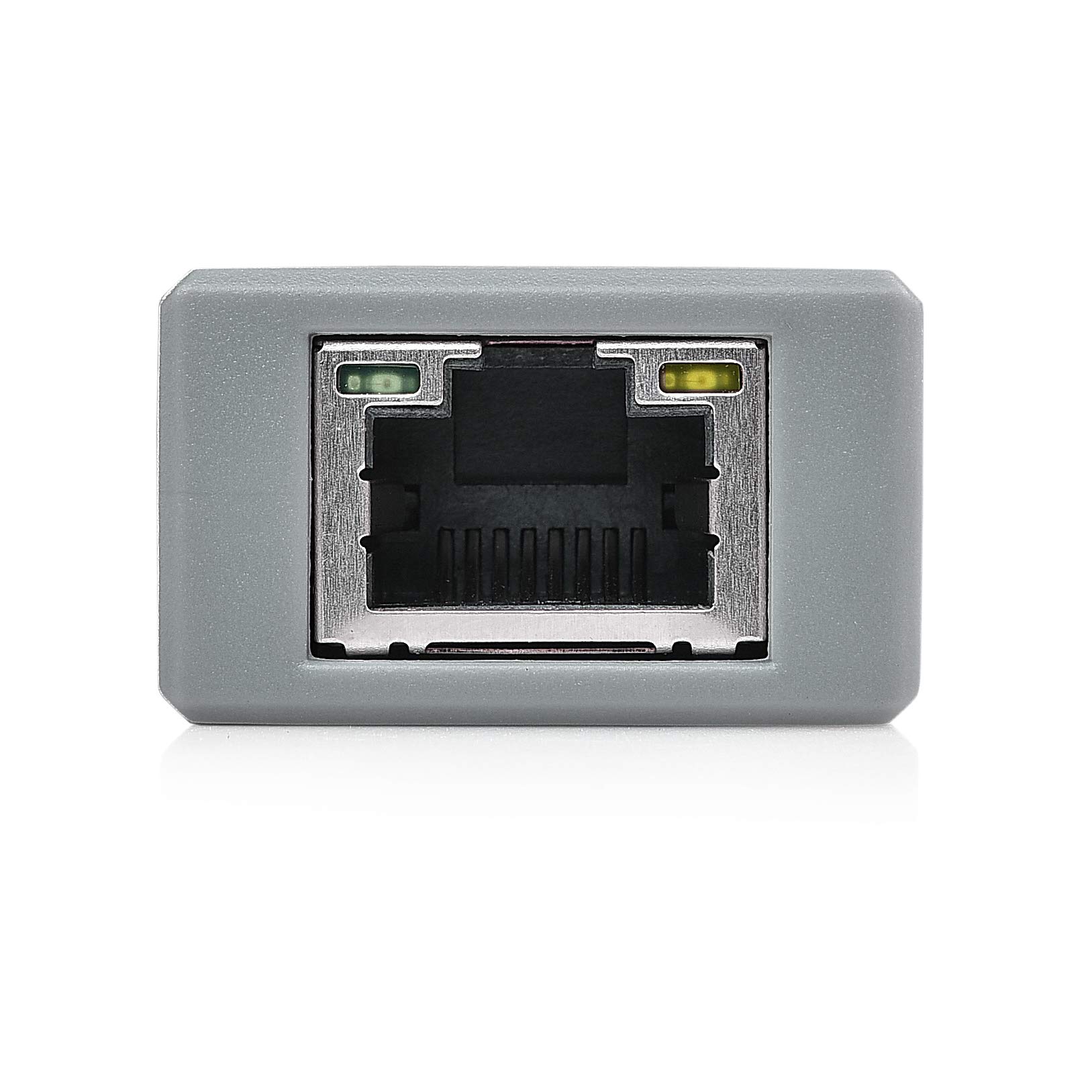 **Cable Matters USB C to Ethernet Adapter - 1Gbps Gigabit Ethernet, PXE Boot, MAC Address Clone (Thunderbolt 3 Compatible) - Gray - Works with MacBook Pro, XPS, Surface Pro - Perfect for Home Office, Gaming & Remote Work**