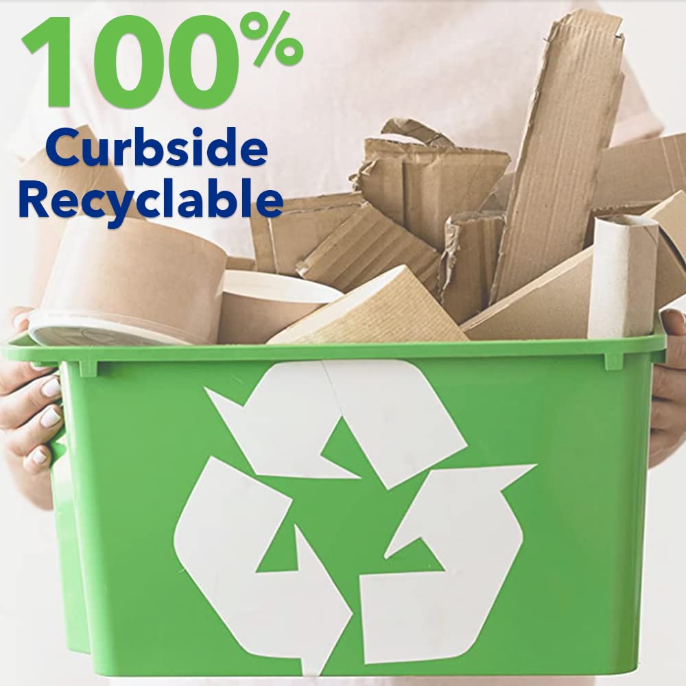 Eco-Friendly CURBY Fill 100% Recyclable Brown Packing Paper - 15.25