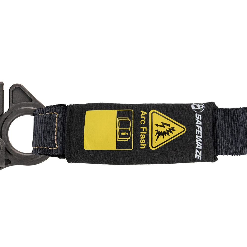 Arc Flash 6' Internal Energy Absorbing Safety Lanyard - Aramid Fiber, Dielectric Snap Hook for Electrical Work & Fall Protection | Ideal for Utility Workers, Linemen & Industrial Safety Use