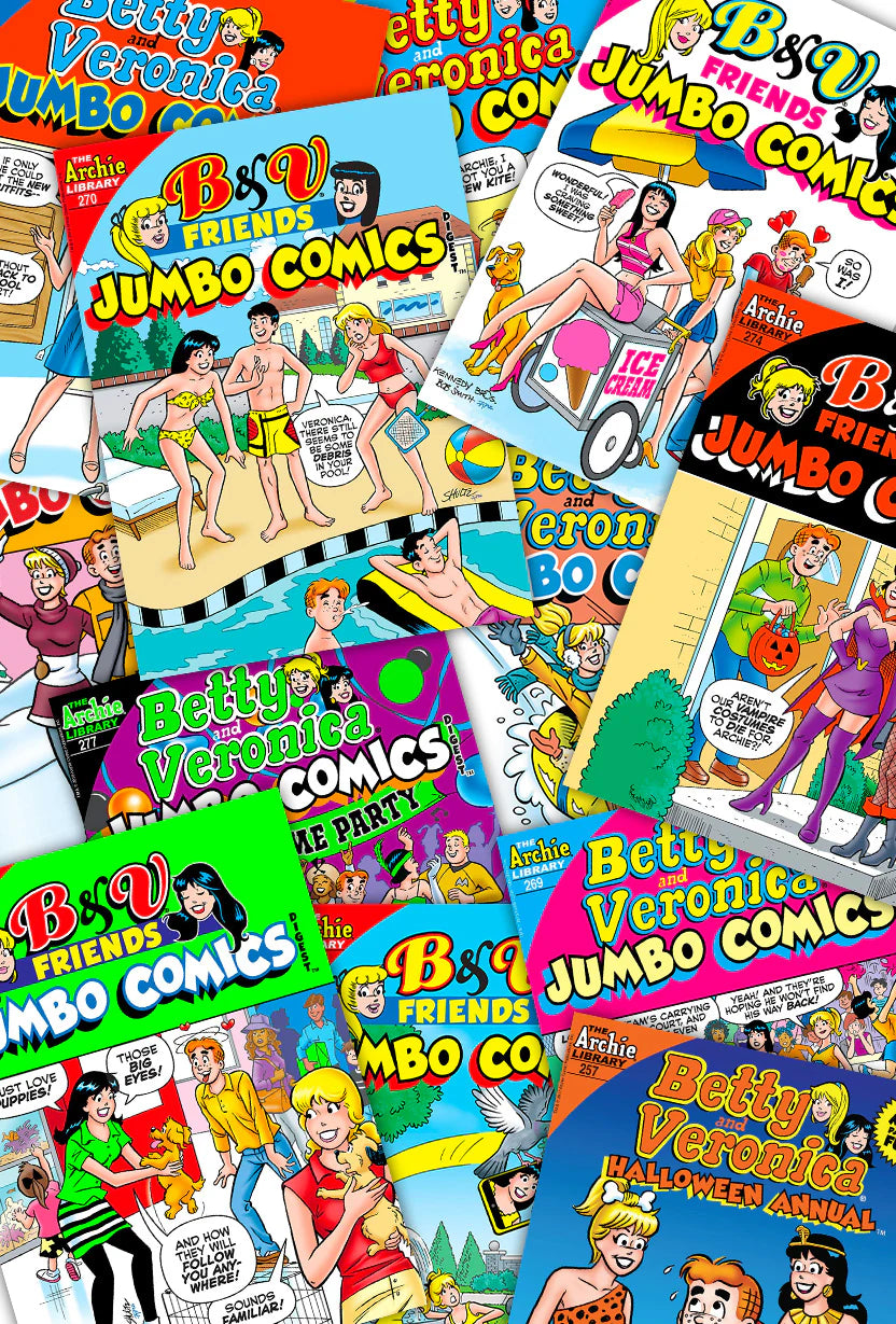 Archie Comics Digest Value Gift Packs - Classic Comic Book Collection for Kids & Adults | Perfect for Birthday Gifts, Collectors & Reading Fun