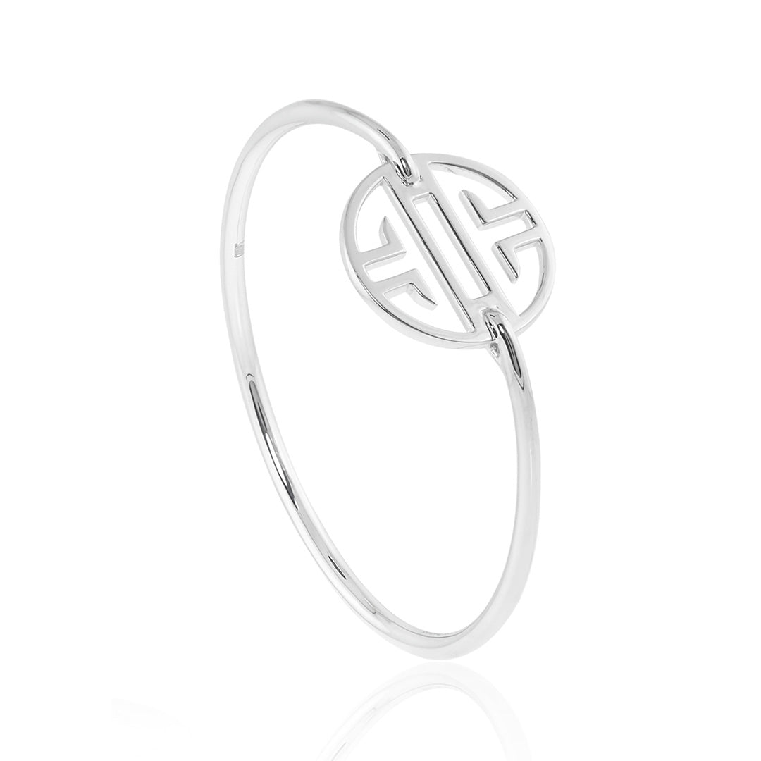 Sterling Silver Adjustable Bangle Bracelet for Women - Elegant & Durable Jewelry Gift for Birthday, Anniversary & Everyday Wear