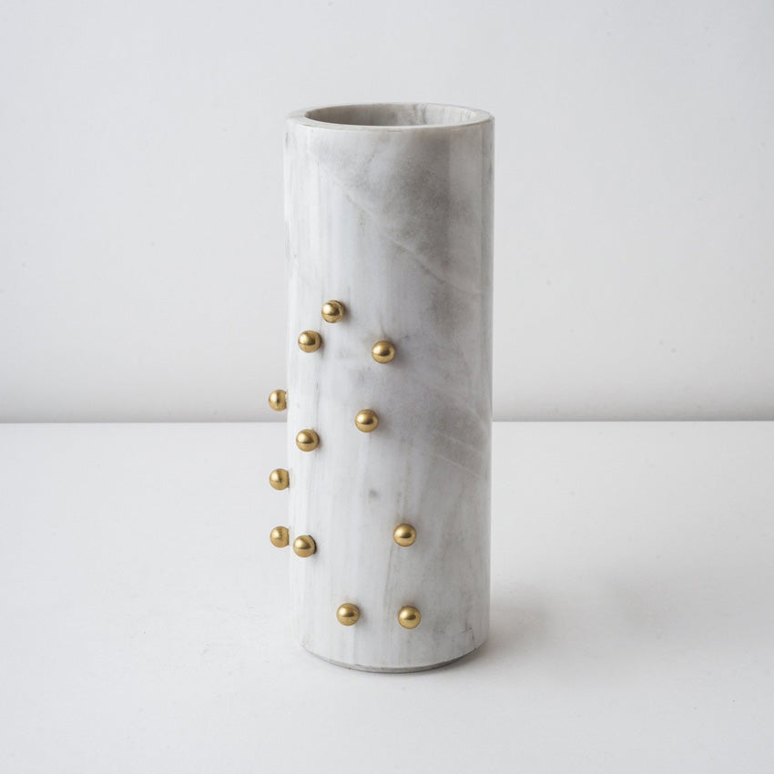 CDMX Design | Bruci Confetti Collection Vase - Handmade Ceramic Home Decor for Modern Living Rooms, Wedding Centerpieces & Boho Chic Interiors