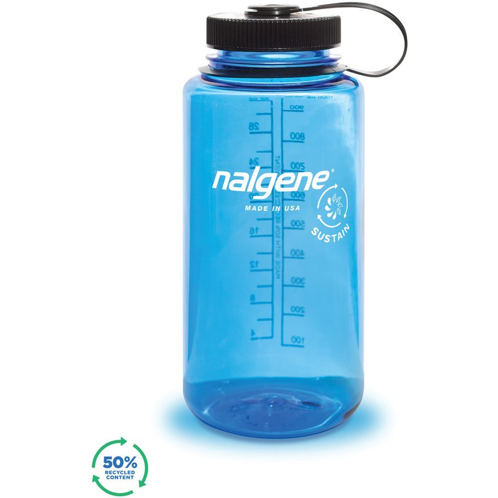32oz Wide Mouth Stainless Steel Water Bottle - Insulated, Leak Proof, BPA Free - Perfect for Gym, Hiking & Outdoor Activities