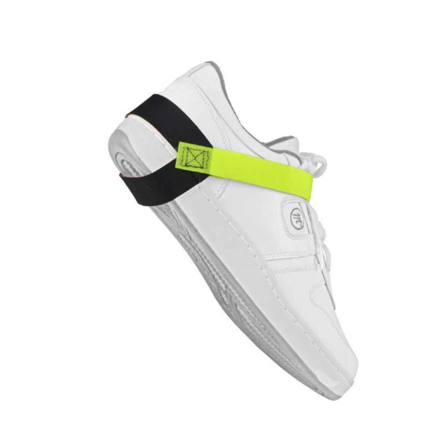 Premium Adjustable One Size Fits All Anti Static 1M Ohm ESD Reusable Foot Heel Straps - 20 Pack Yellow | High Quality Grounding Protection for Electronics | Perfect for Workbenches, Labs, and Static-Sensitive Work Environments