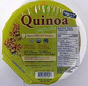 Organic Gluten-Free Cooked Quinoa Bowl - Ready to Eat Healthy Superfood for Weight Loss & Meal Prep - Perfect for Office Lunch, Vegan Diet & Quick Healthy Meals