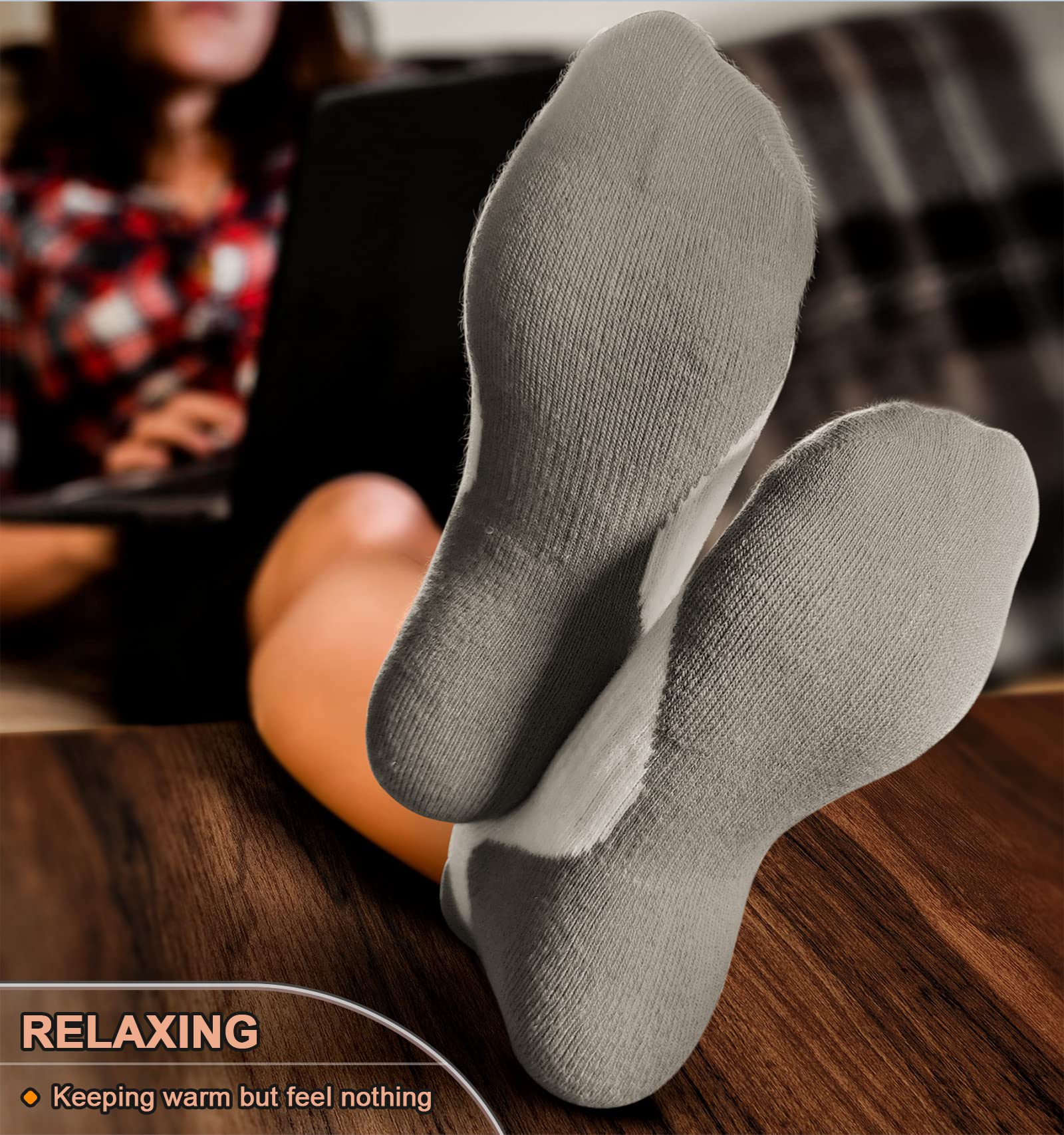 BULLIANT Women's Athletic Socks 6-Pack - No Show Cushioned for Running & Walking with Arch Support - Perfect for Sports & Daily Wear