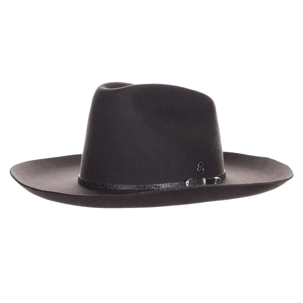 Biltmore Smokehouse Wide Brim Wool Felt Cowgirl Hat for Women - Western Style Riding Hat for Rodeo, Horseback Riding & Outdoor Adventures