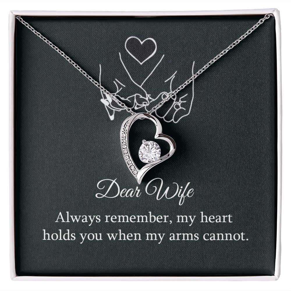 Heart Necklace for Women - Romantic Gift for Wife, Christmas, Birthday & Anniversary - Perfect for Date Nights & Special Occasions