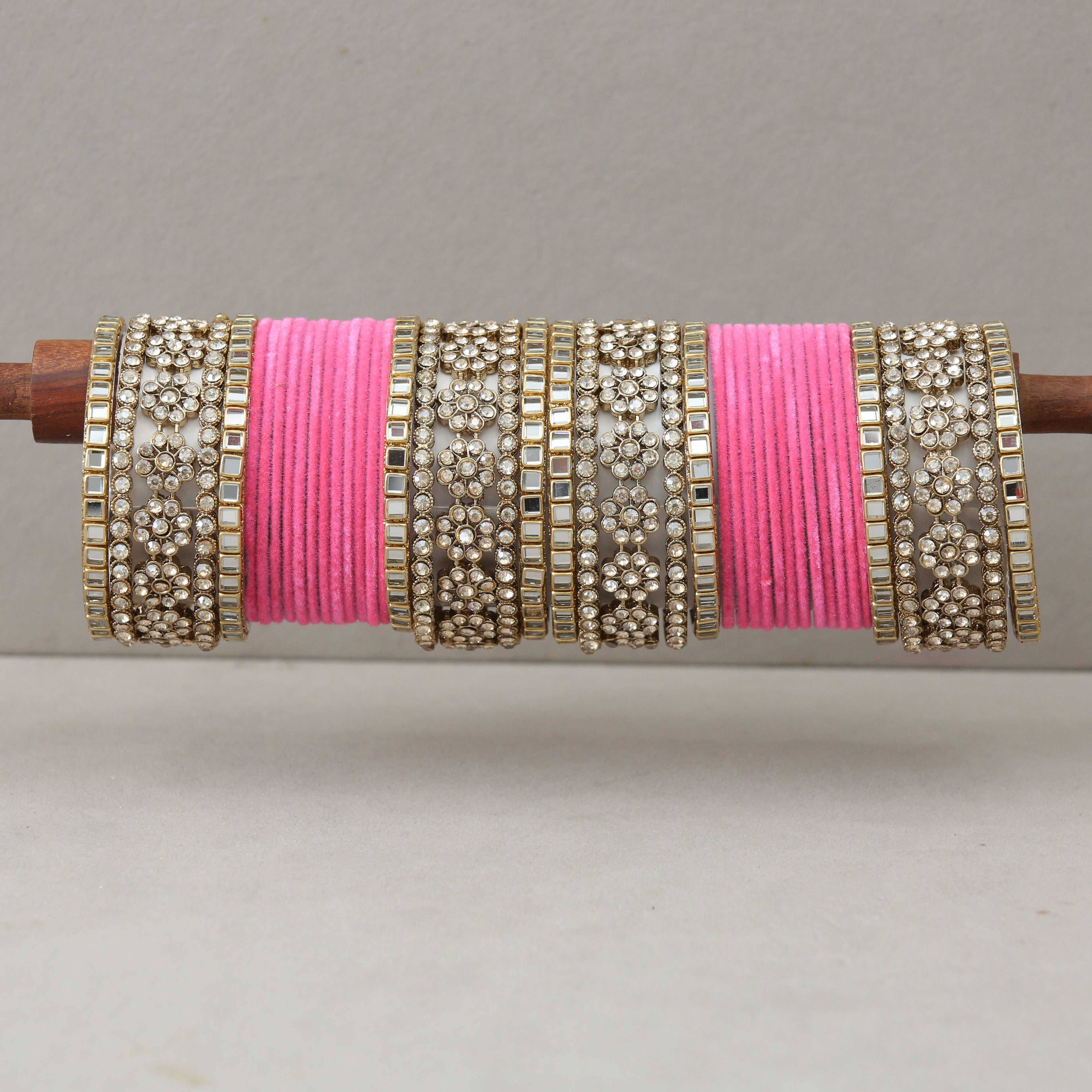 Bhavna Stone Bangles - Handmade Indian Jewelry for Women | Traditional & Stylish Bangles for Festivals, Weddings & Daily Wear
