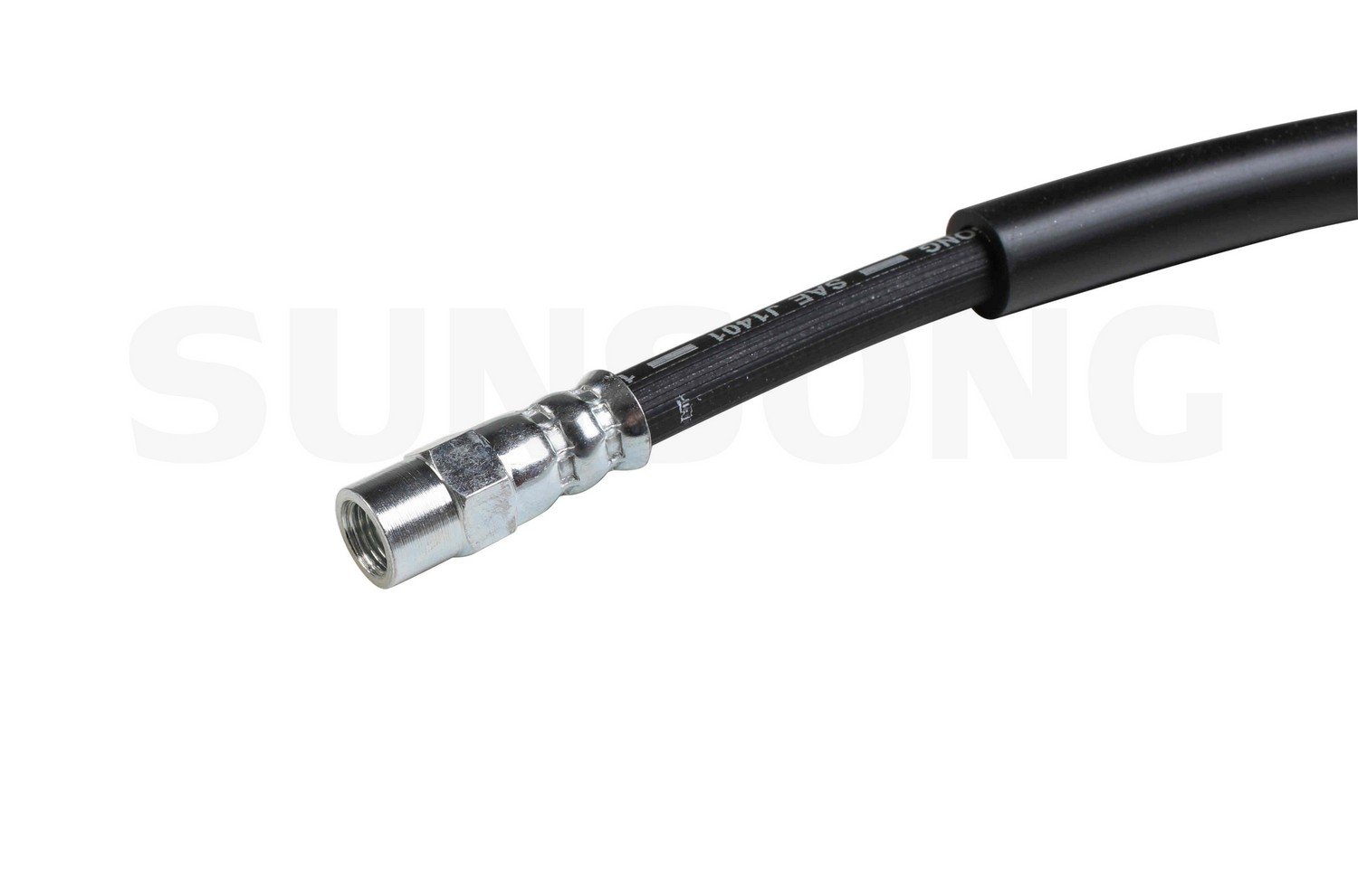 Sunsong 2201526 Brake Hydraulic Hose Replacement for Cars & Trucks - High Performance Brake Line for Safe Driving in All Weather Conditions