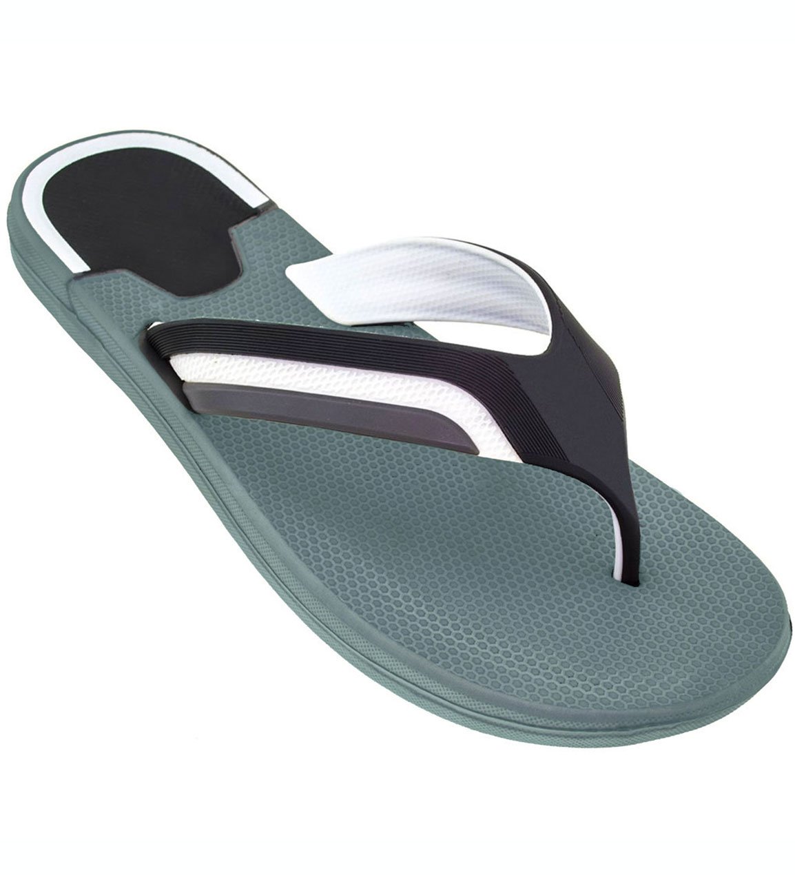 INGEAR Men's & Women's Comfortable Non-Slip Slides - Yoga Mat Flip Flops for Beach, Shower & Pool - Lightweight Slippers for Indoor & Outdoor Use