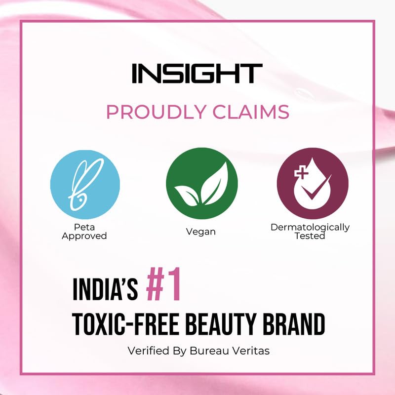 Insight Cosmetics Peptide Infused Lip Oil with Ginger Seed Oil - Long-Lasting Hydration & Nourishment for Soft, Natural Pink Lips | Plumping & Moisturizing Lip Treatment | Perfect for Daily Use, Date Night & Special Occasions | 4.5g (Mystic Mulberry)