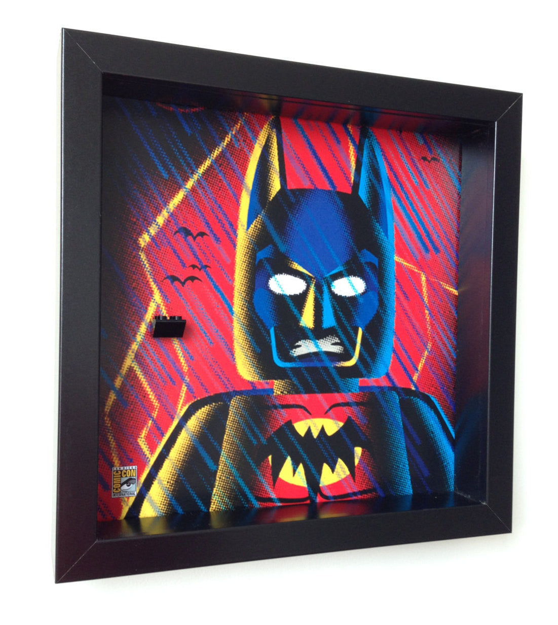 Lego® Batman of Zur En Arrh Minifigure Display Frame - Comic Con Exclusive Collectible for Showcasing Limited Edition Minifigures