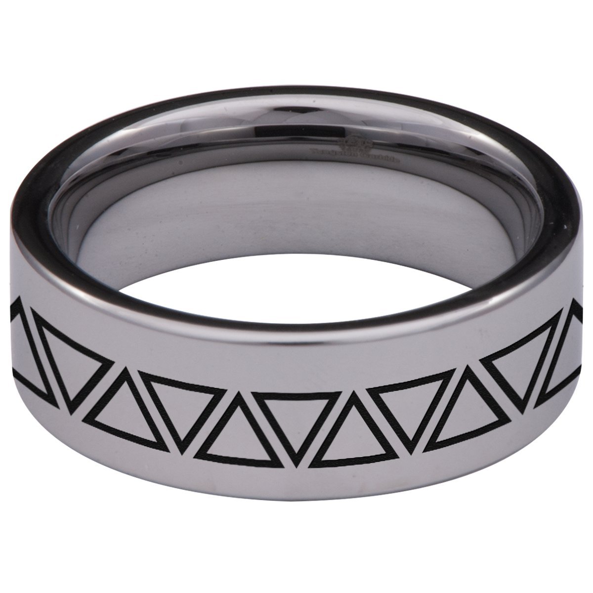 Tungsten Carbide Wedding Band Ring for Men & Women - 8mm Comfort Fit Anniversary Ring - Hypoallergenic & Scratch Resistant - Perfect for Engagements, Weddings, and Special Occasions