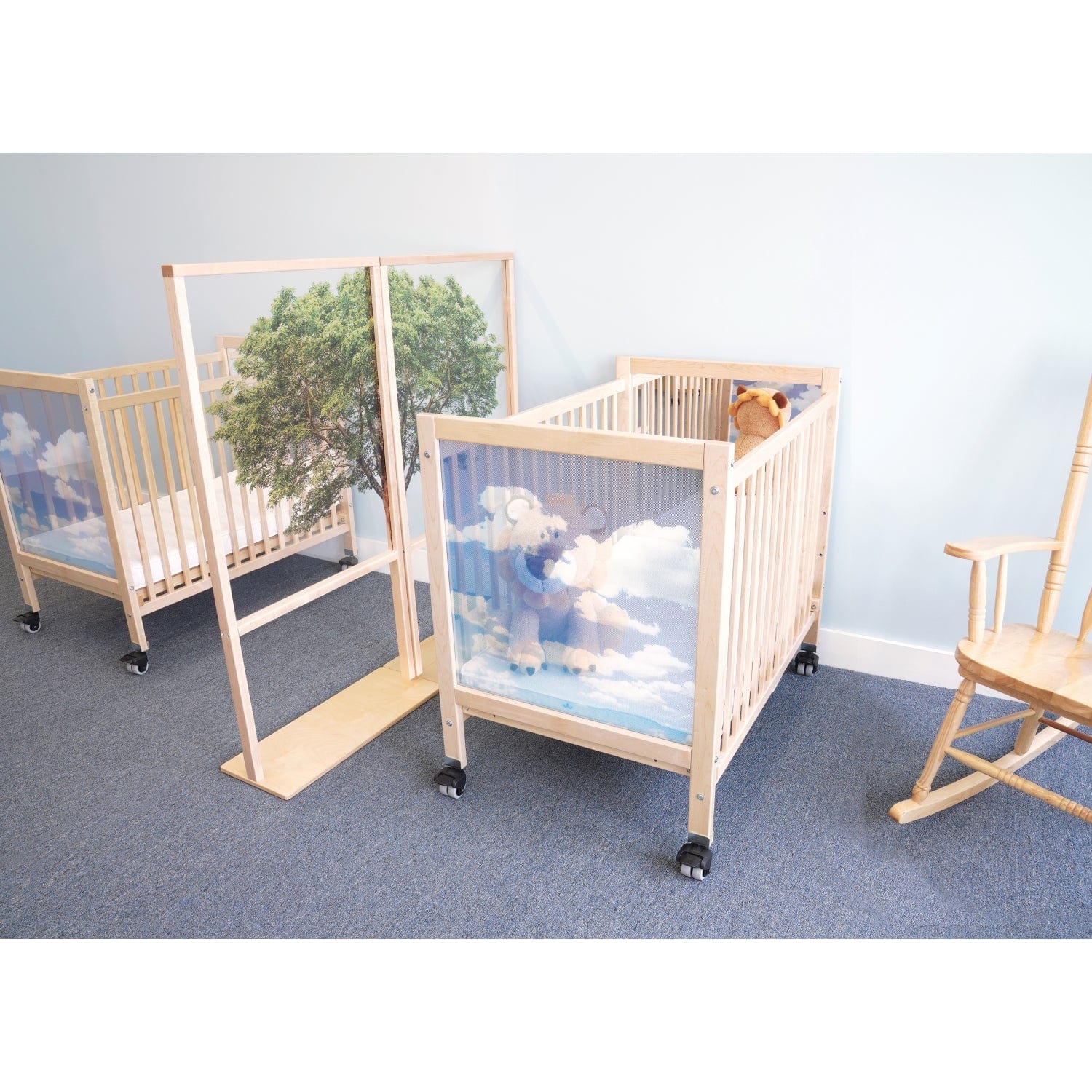Tranquility Infant Crib - Safe & Comfortable Baby Bed for Newborns & Toddlers | Perfect for Nursery, Daycare & Home Use