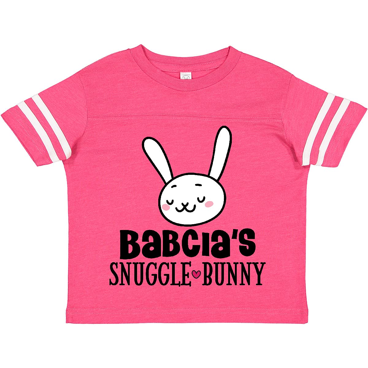 Inktastic Babcia Snuggle Bunny Easter Toddler T-Shirt - Cute Bunny Graphic Tee for Kids, Soft Cotton Easter Shirt for Toddlers - Perfect for Easter Celebrations, Family Gatherings & Spring Photoshoots