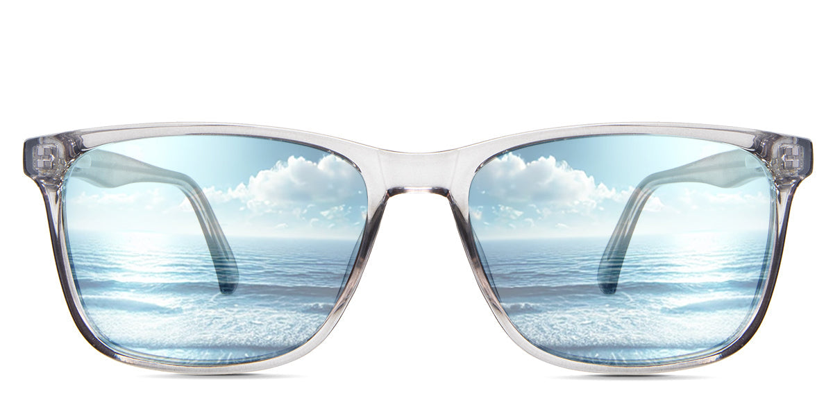 Ames Men's Prescription Tinted Sunglasses - UV Protection Polarized Lenses for Driving, Fishing & Outdoor Activities