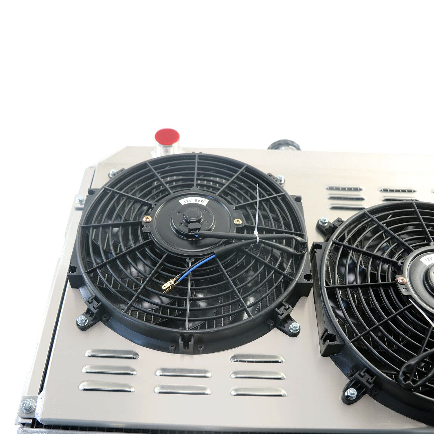 3 Row Aluminum Radiator Shroud Fan for 1968-1974 Dodge Mopar Charger Small Block 26