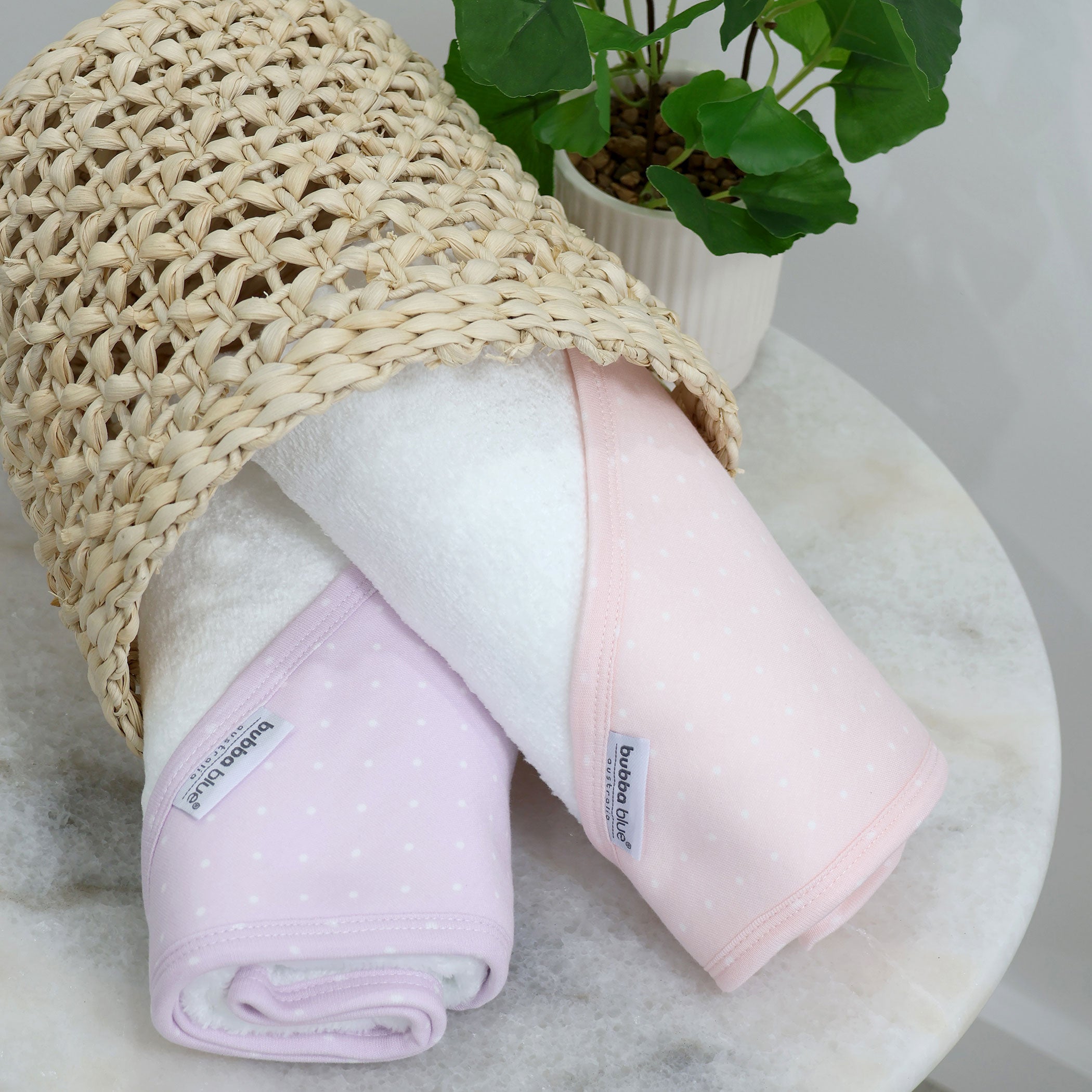 2-Pack Hooded Towel for Kids - Soft & Absorbent Pink & Lilac Confetti Print - Perfect for Beach, Pool & Bath Time