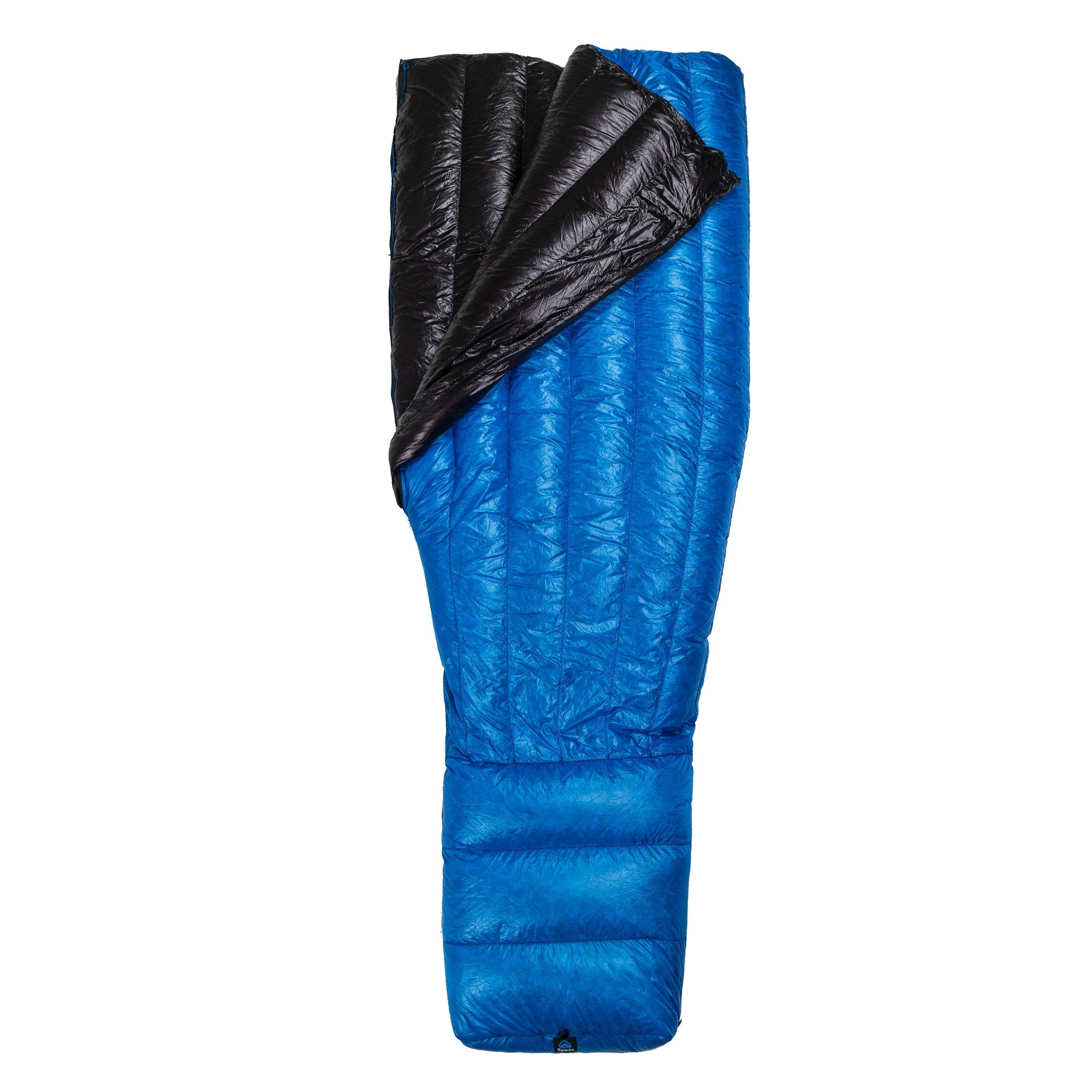 10F Zip Around Sleeping Bag - Lightweight & Waterproof for Camping, Hiking, Backpacking - Standard Long Size in Azure Blue - Perfect for Outdoor Adventures & Travel