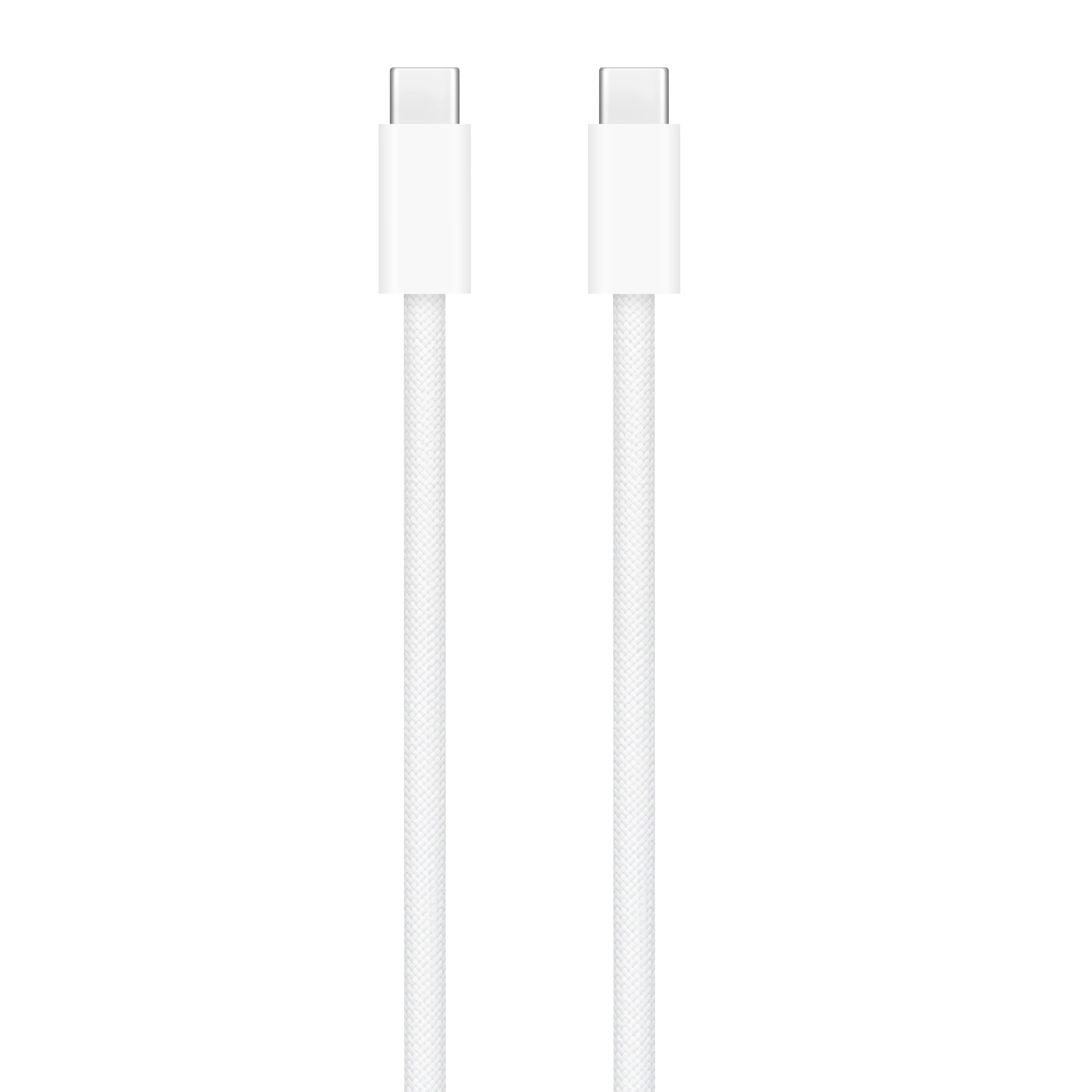 Apple USB-C Woven Fast Charging Cable (2m/6.6ft) - Durable Nylon Braided iPhone 15/14/13/12/11 Charger Cord for MacBook Pro/Air, iPad Pro, Samsung Galaxy - Perfect for Home, Office & Travel Charging