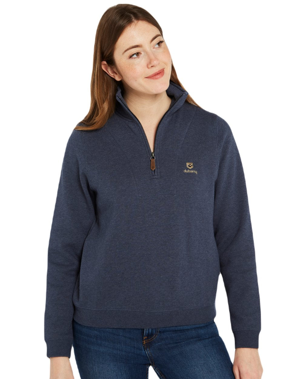 Dubarry Women's Castlemartyr Quarter Zip Sweatshirt - Soft Fleece Pullover for Outdoor Activities & Casual Wear