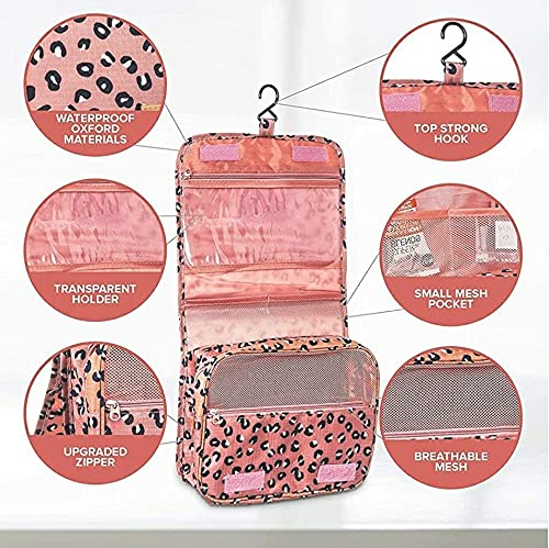 **GPNT Portable Hanging Toiletry Bag for Travel - Waterproof Cosmetic Makeup Organizer with Multiple Pockets, Unisex Travel Essentials for Bathroom & Gym Storage**    *(Perfect for Camping, Business Trips, and Daily Use - Compact & Lightweight Design for Easy Packing)*
