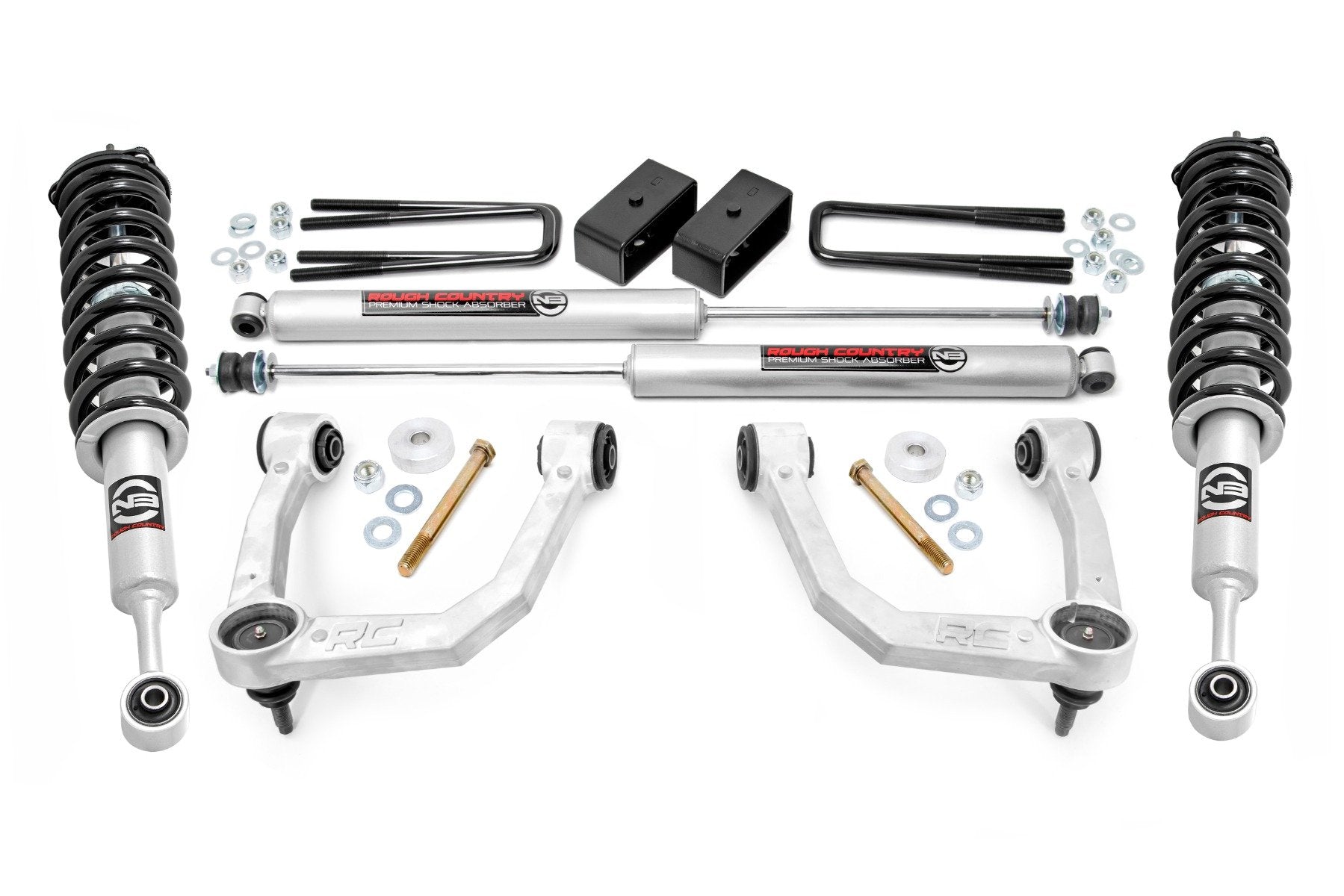 3.5 Inch Lift Kit with Upper Control Arms (UCA) & N3 Struts for Toyota Tacoma 4WD (2005-2023) - Model 74231 | Off-Road Suspension Upgrade for Enhanced Performance & Ground Clearance