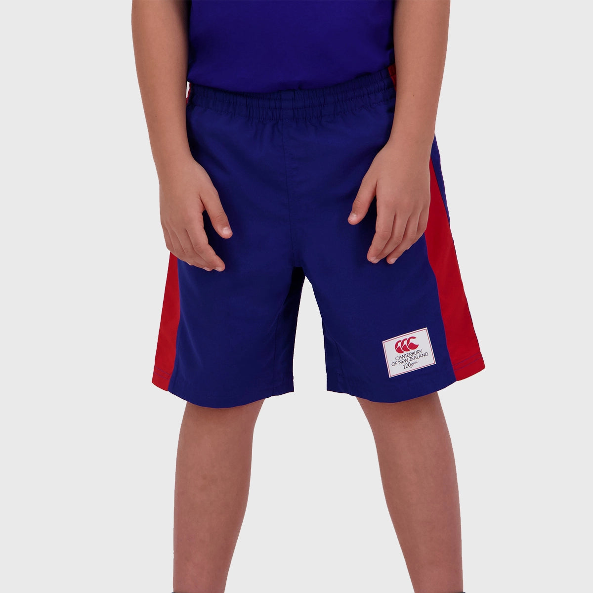 Canterbury Kids' Legends Panel Shorts - Royal Blue | Comfortable & Durable Athletic Shorts for Boys & Girls | Perfect for Soccer, Rugby & Casual Play