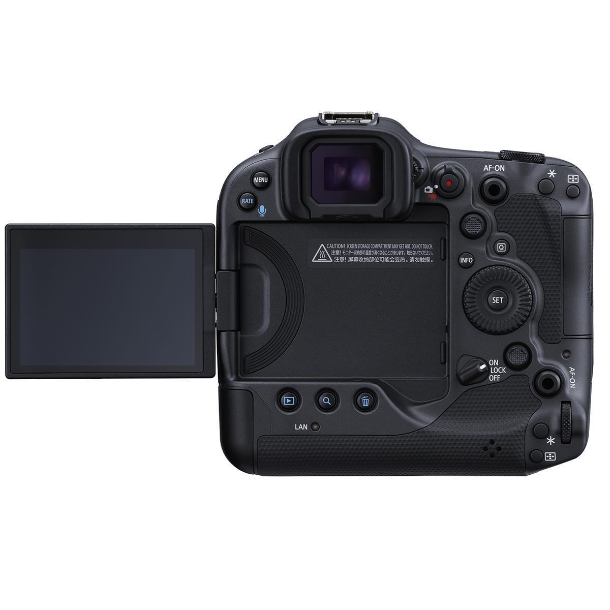 Canon EOS R3 Full Frame Mirrorless Camera Body - Professional 4K Video & High-Speed Photography for Sports, Wildlife & Wedding Photography