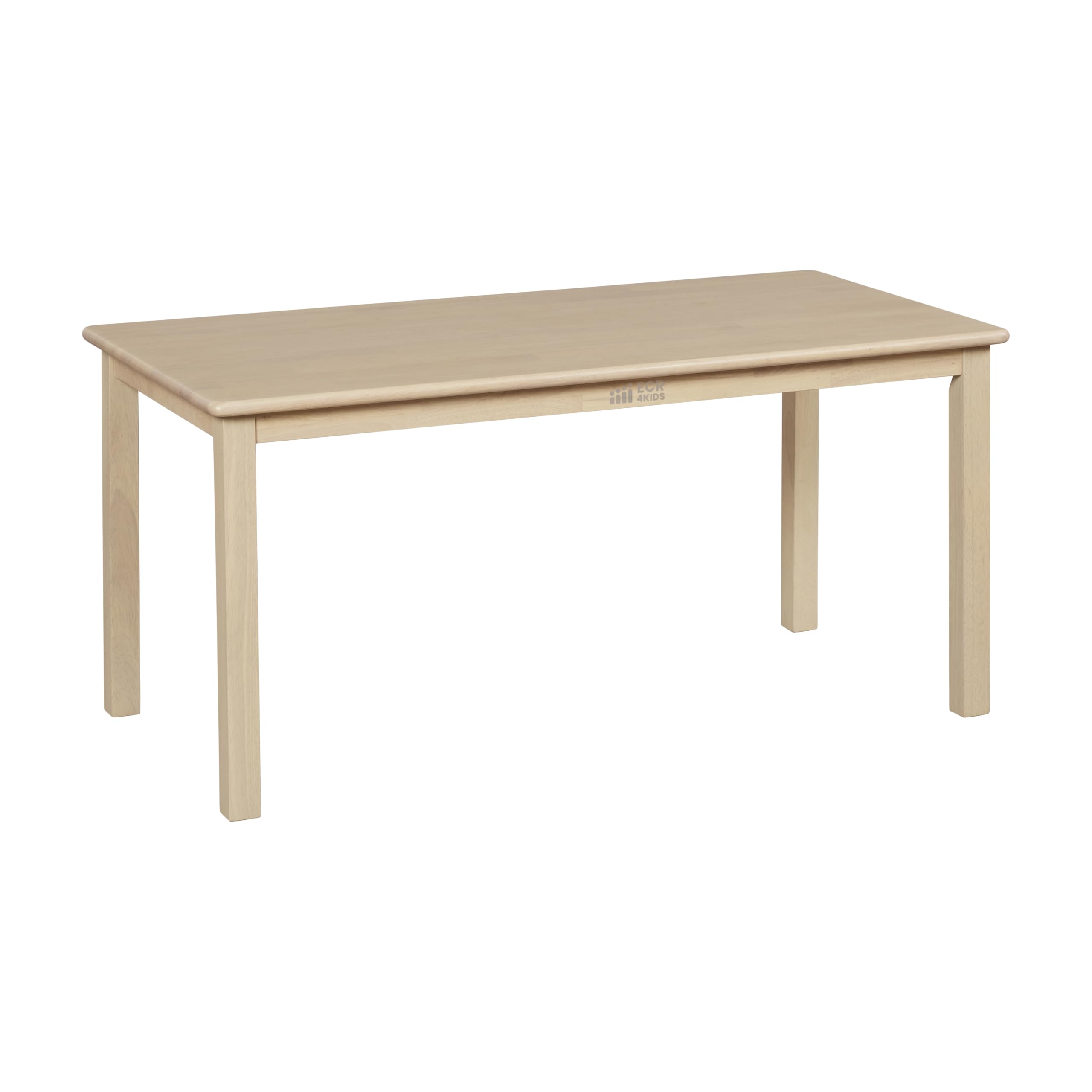 ECR4Kids 24x48 Inch Rectangular Hardwood Table for Kids with 22 Inch Legs - Durable Kids Furniture in Antique White - Perfect for Classrooms, Playrooms, and Daycare Centers