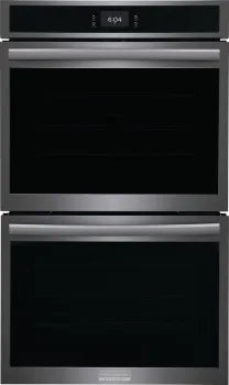 Frigidaire Gallery GCWD3067AD 30-Inch Double Electric Wall Oven - 15+ Cooking Modes, Black Stainless Steel - Perfect for Baking, Roasting & Family Meals