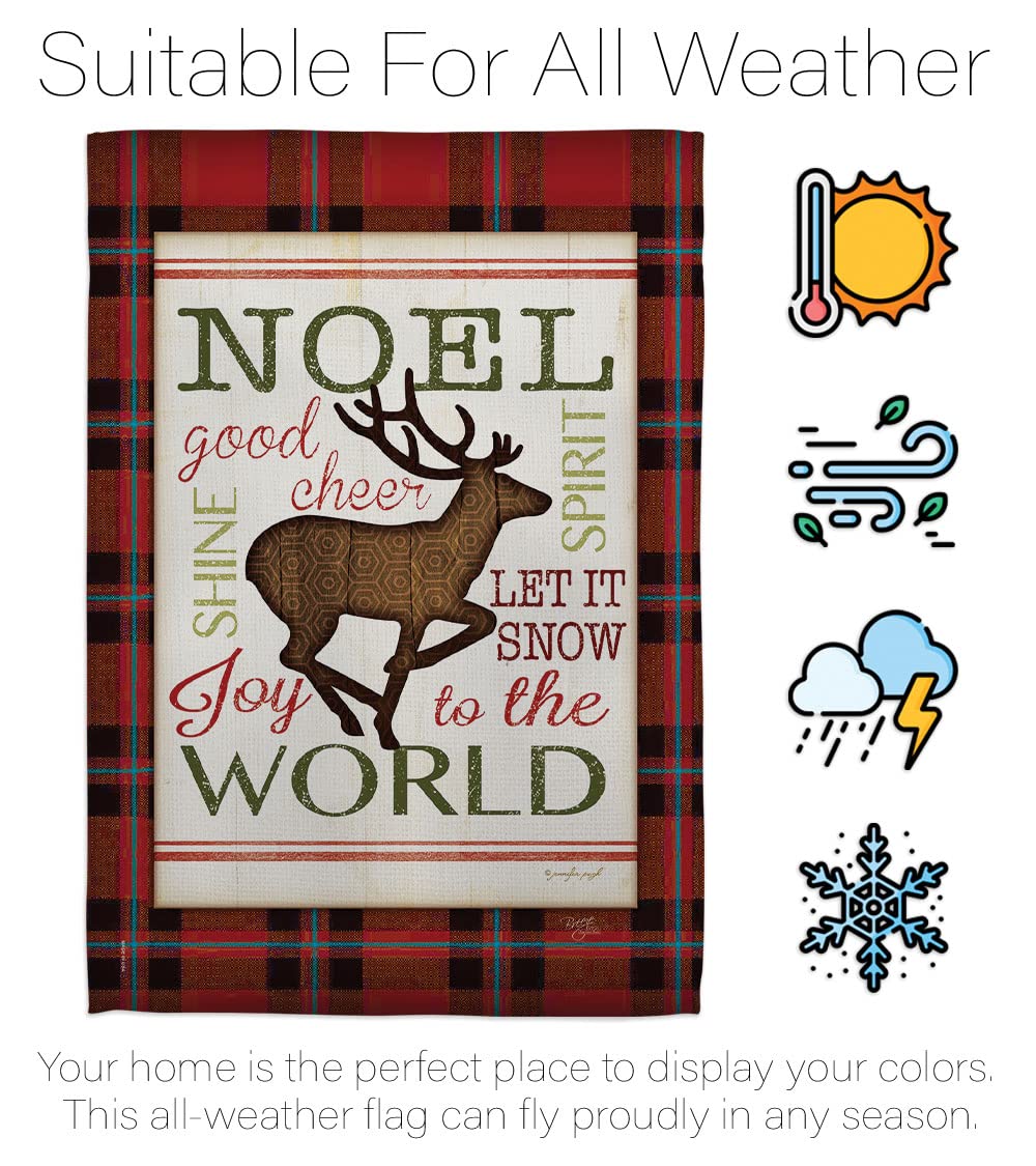 Cheer to Reindeer Christmas Banner Set 13x18.5