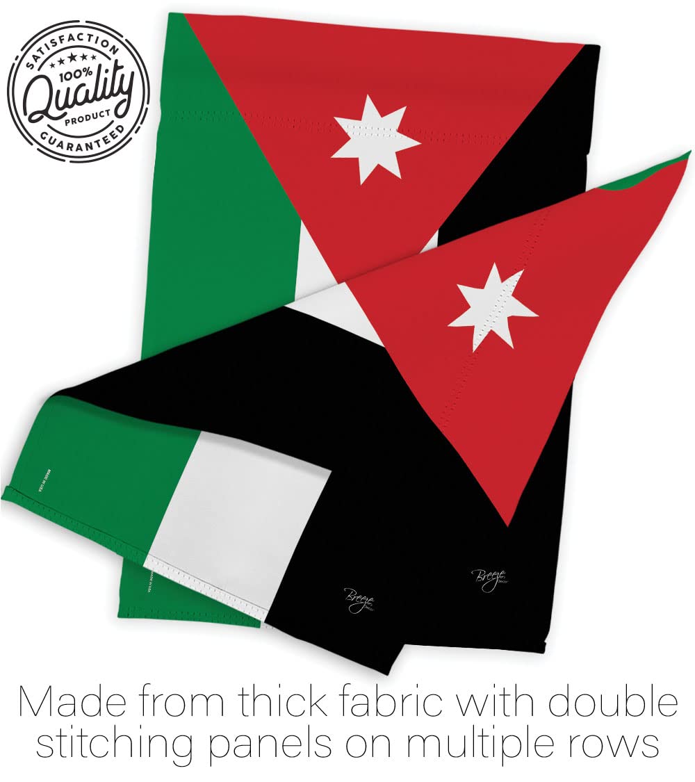 Jordan Nationality House Flag Set - 28