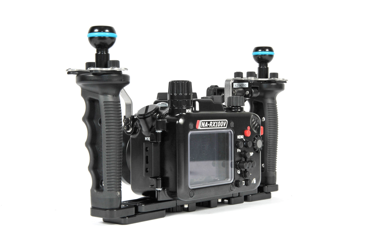 Sony RX100 V Underwater Housing Kit - Pro Package with Flexitray, Right Handle, Ball Mounts & Shutter Release Extension for Scuba Diving & Underwater Photography
