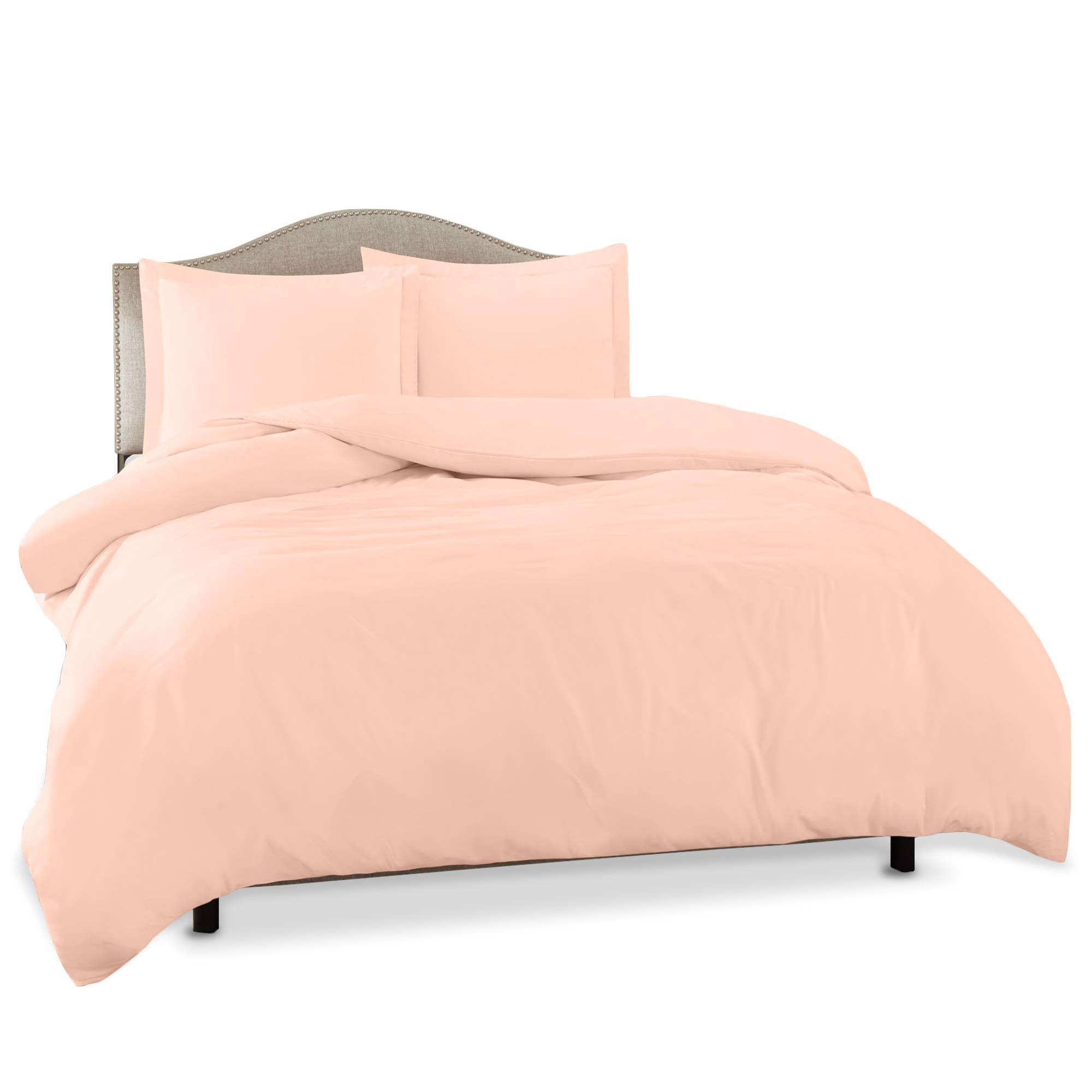 Clara Clark Ultra Soft Double Brushed Microfiber Duvet Cover Set - Full Size 80