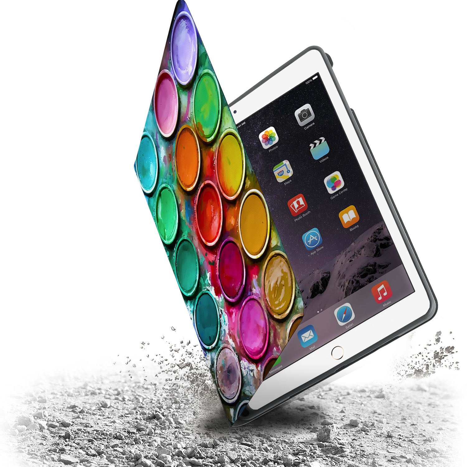 Premium iPad Folio Case with Auto Sleep/Wake - Slim Protective Cover for iPad 10.2/9.7 Inch (2021/2020/2019/2018 Models) | Perfect for Work, School & Travel | Available in Multiple Colors