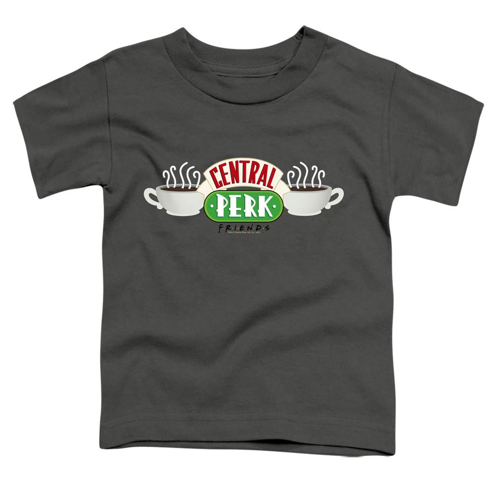 Friends Central Perk Logo Unisex Toddler T-Shirt for Boys & Girls - Soft Cotton Kids Tee for Playdates, Birthday Parties & TV Show Fans