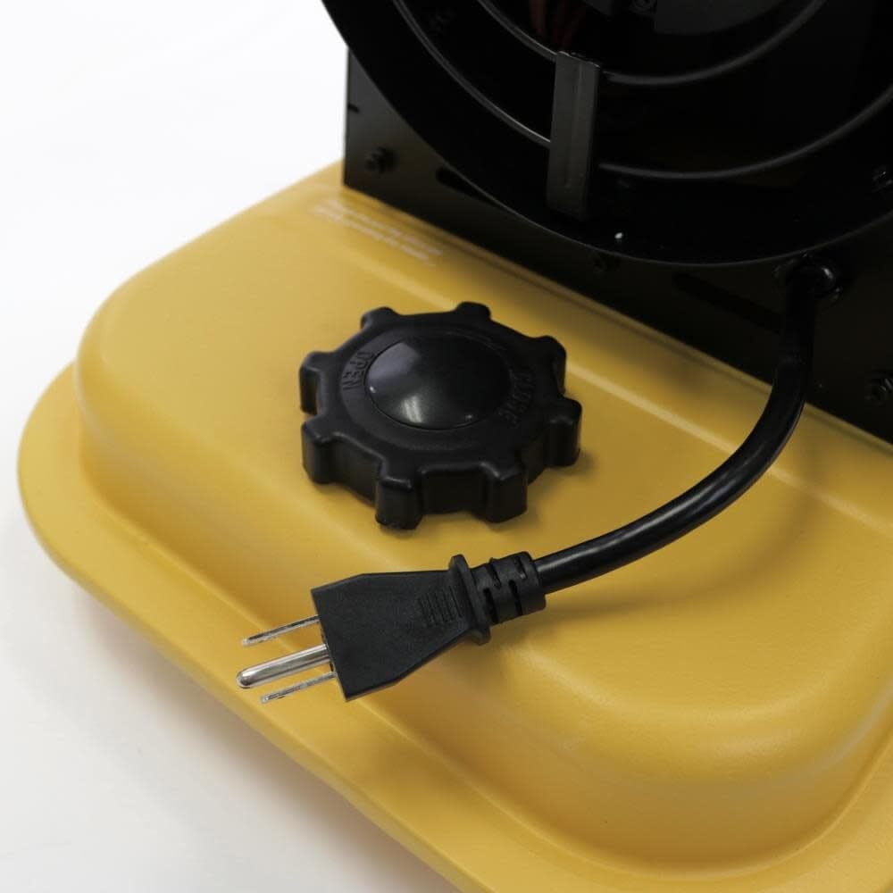 DEWALT F340675 75,000 BTU Portable Kerosene Construction Heater - Heavy Duty Forced Air Heater for Job Sites, Garages & Outdoor Workspaces