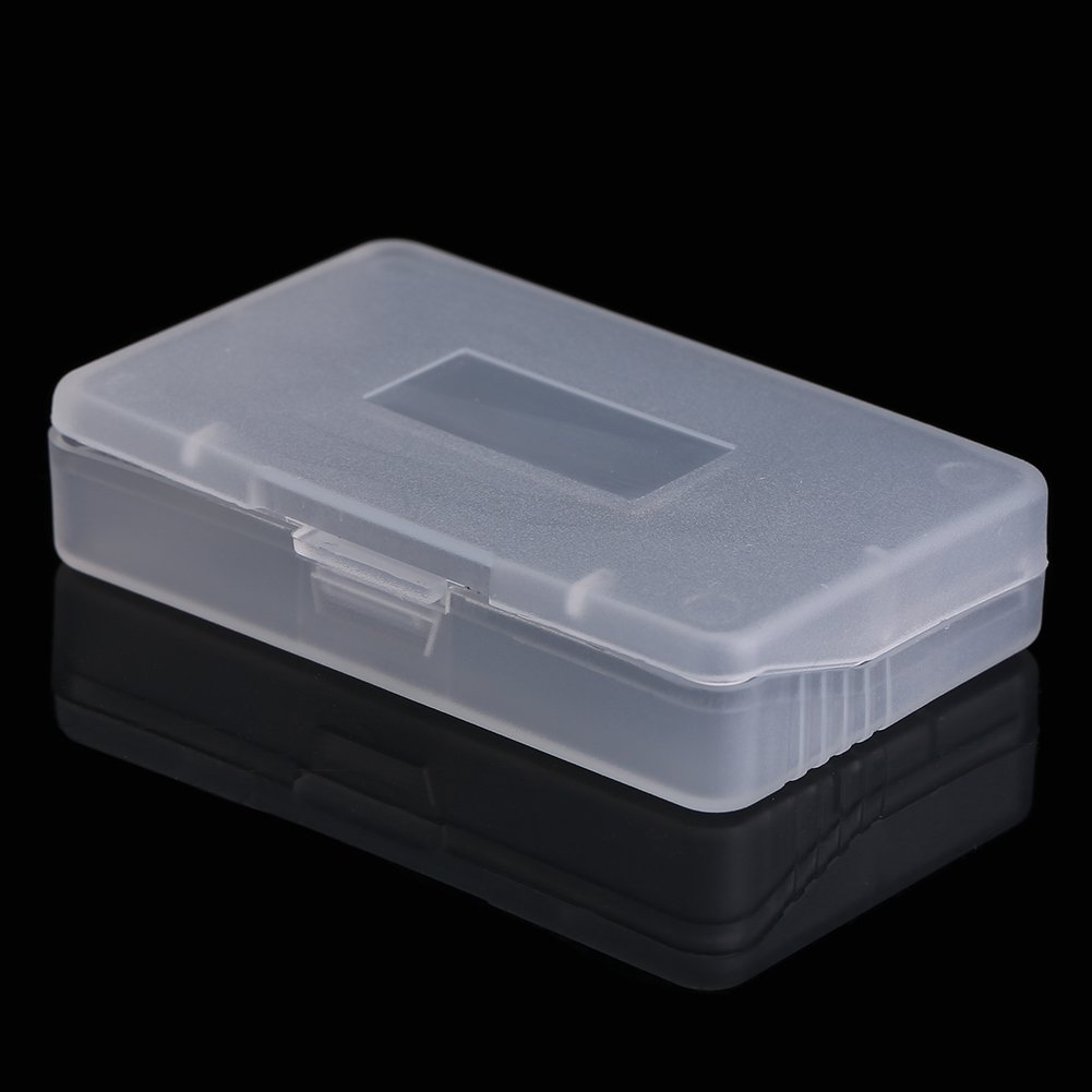 Game Card Case - Transparent Plastic Cartridge Holder for GBA, DS, Switch | Collector's Storage Box with Dust Protection | Perfect for Travel, Home Organization & Game Collection Display
