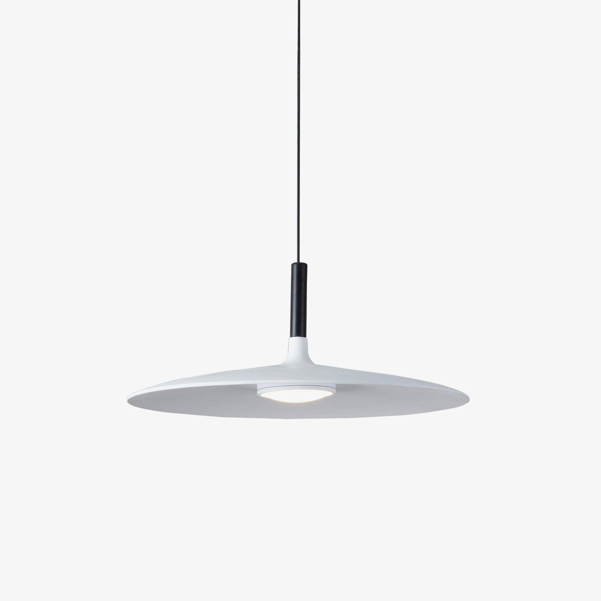 Aplomb Modern Metal Pendant Light - Industrial Style Ceiling Hanging Lamp for Kitchen Island, Dining Room & Bedroom Lighting