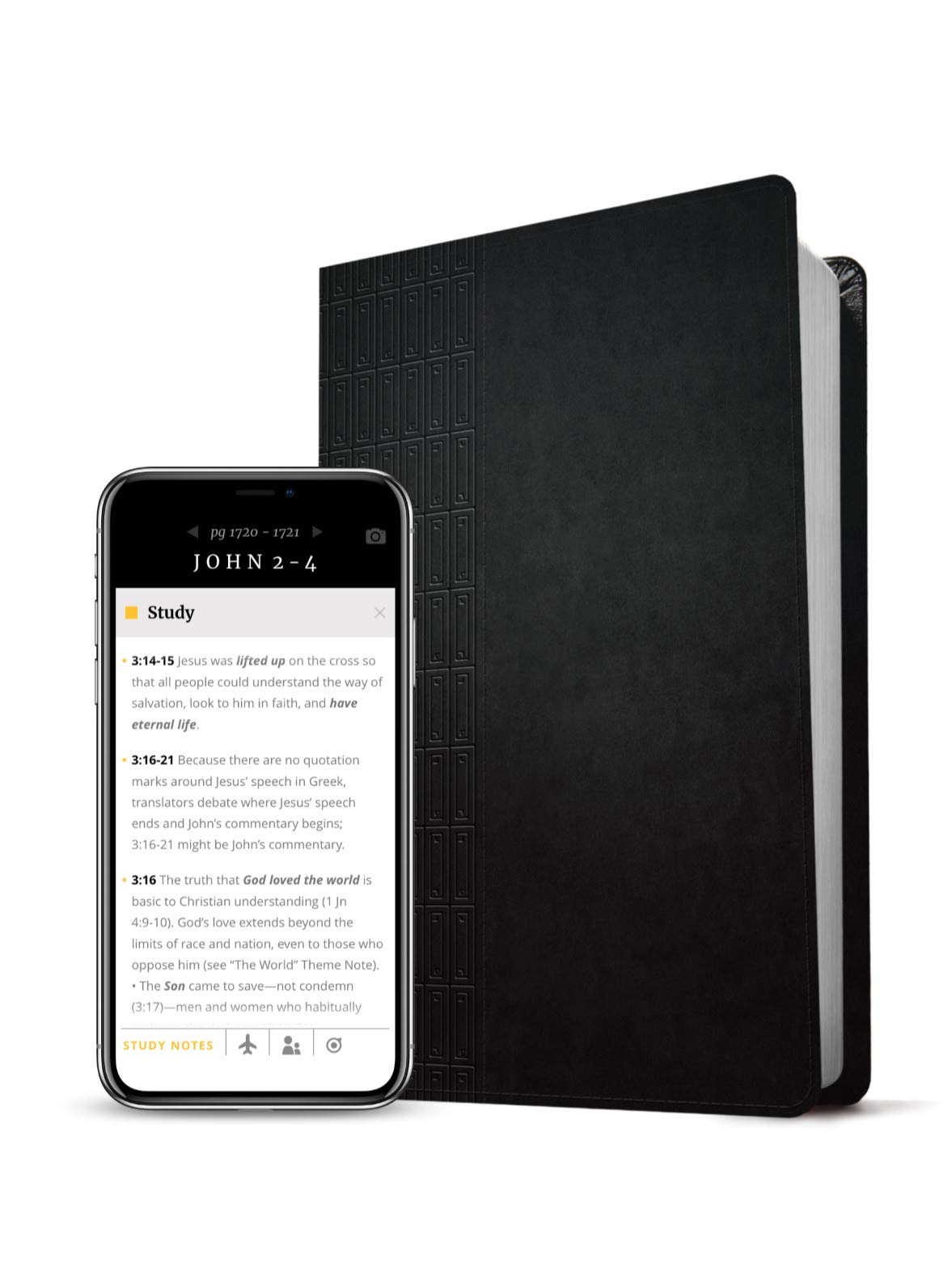 NLT Large Print Thinline Bible - LeatherLike Cover for Easy Reading & Devotion