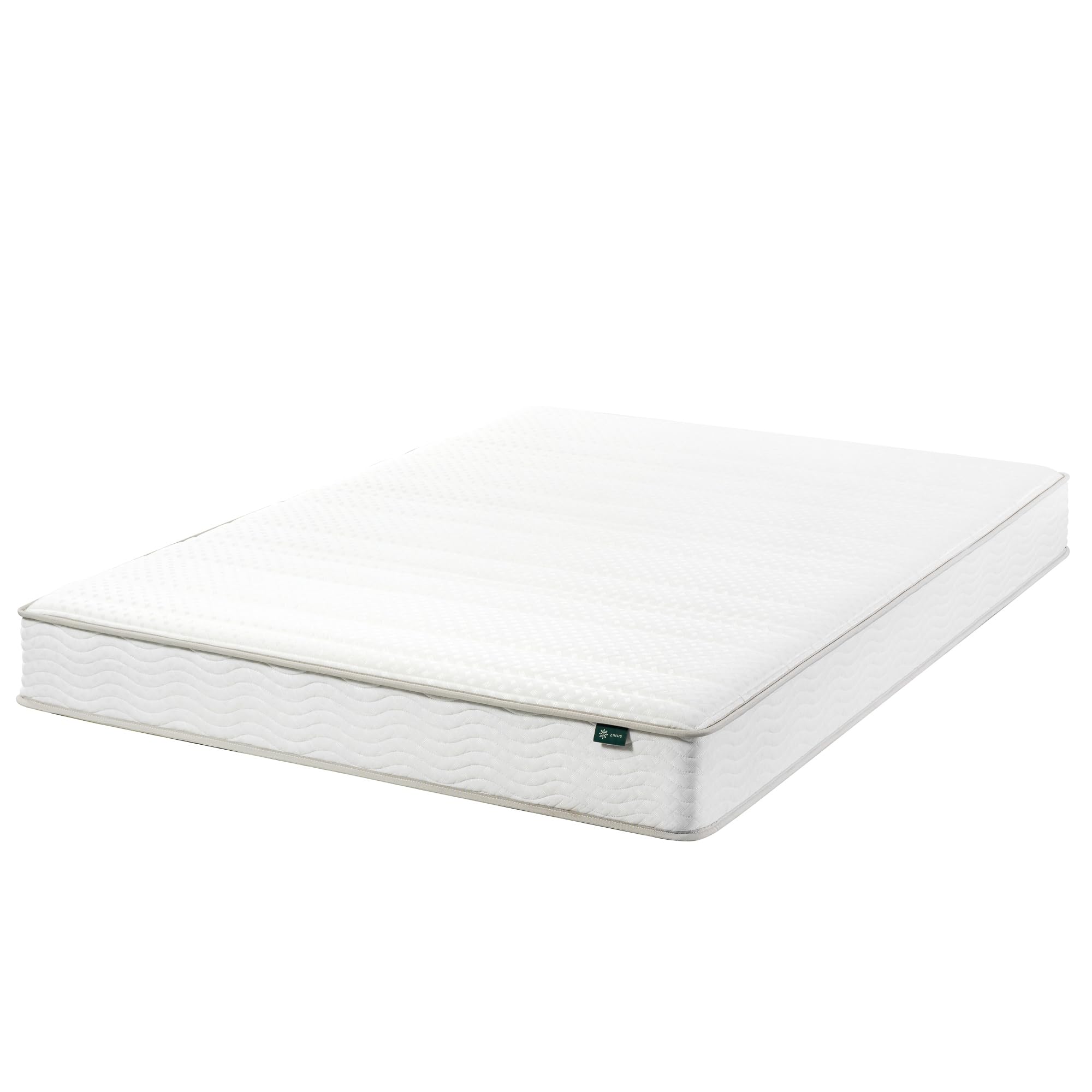 ZINUS 8 Inch Hybrid Mattress - King Size, Fiberglass Free, Medium Firm Support, CertiPUR-US Certified Foam & Fabric, Mattress in a Box for Bedroom, Guest Room & Dorm Comfort