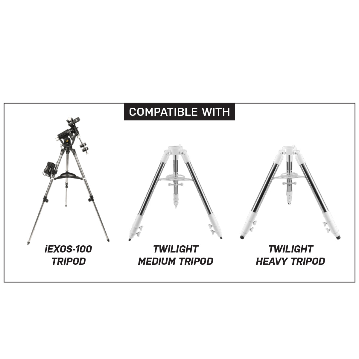 Explore Scientific iEXOS 100 Azimuth Adjuster Adapter - Premium Telescope Mount Accessory for Astronomy Enthusiasts | Perfect for Stargazing, Astrophotography & Backyard Observations