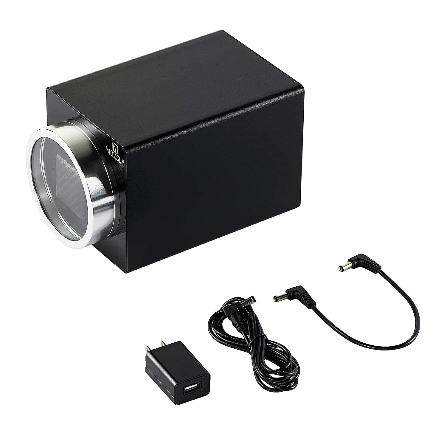 MOZSLY Single Watch Winder for Automatic Watches - 12 Rotation Modes, Ultra Quiet Motor, Durable Metal Case - Perfect for Watch Collectors & Luxury Timepiece Storage at Home/Office