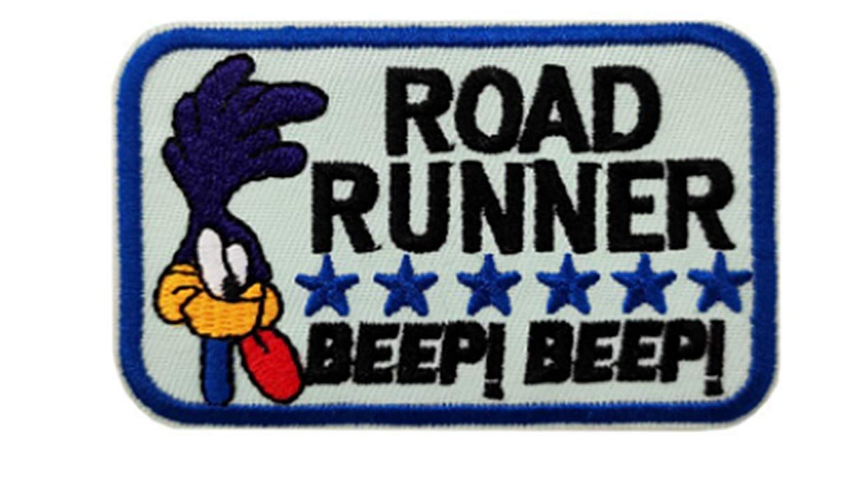Classic Cartoon Runner Beep Beep Embroidered 3.3