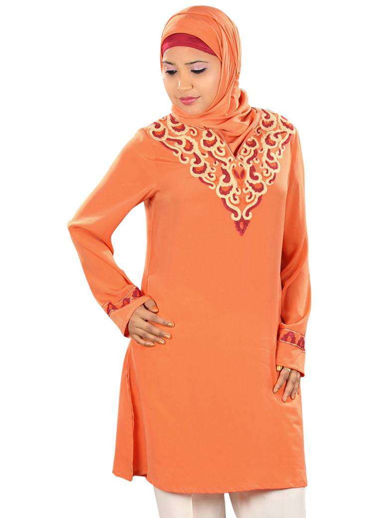 Stylish Ayra Muslim Tunic Top for Women - Modest Islamic Fashion - Perfect for Prayer, Work & Everyday Wear