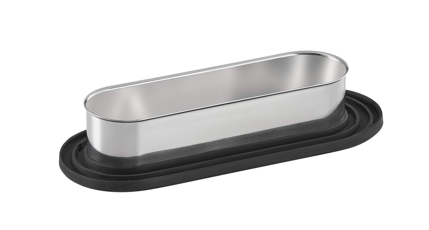 Premium Rösle Butter Dish with Lid - Stainless Steel Butter Keeper for Freshness - Perfect for Kitchen, Dining Table, and Breakfast Buffet