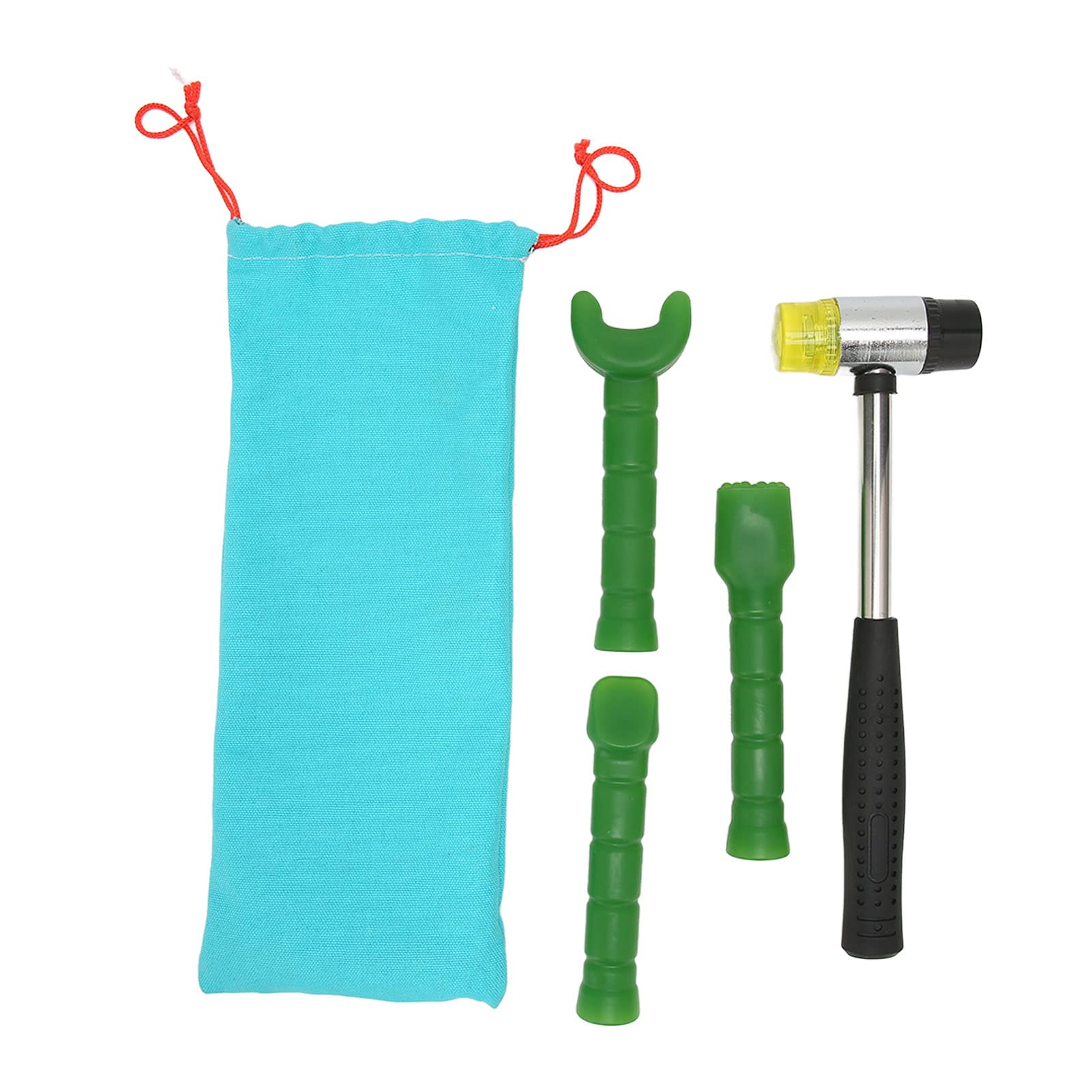 Professional Body Massage Hammer Set - Manual Back & Shoulder Massager for Pain Relief, Meridian Therapy, Chiropractic Care - Perfect for Neck, Waist & Full Body Relaxation at Home or Office