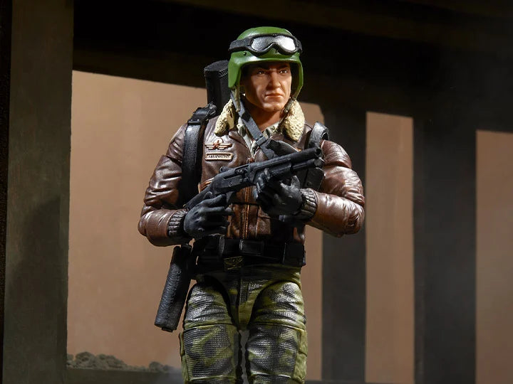 G.I. Joe Classified Series General Hawk Action Figure - 6-Inch Collectible Military Toy with Premium Articulation & Accessories - Perfect for Display, Play, and G.I. Joe Fans Collection